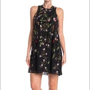 Calvin Klein Embroidered Shift Dress